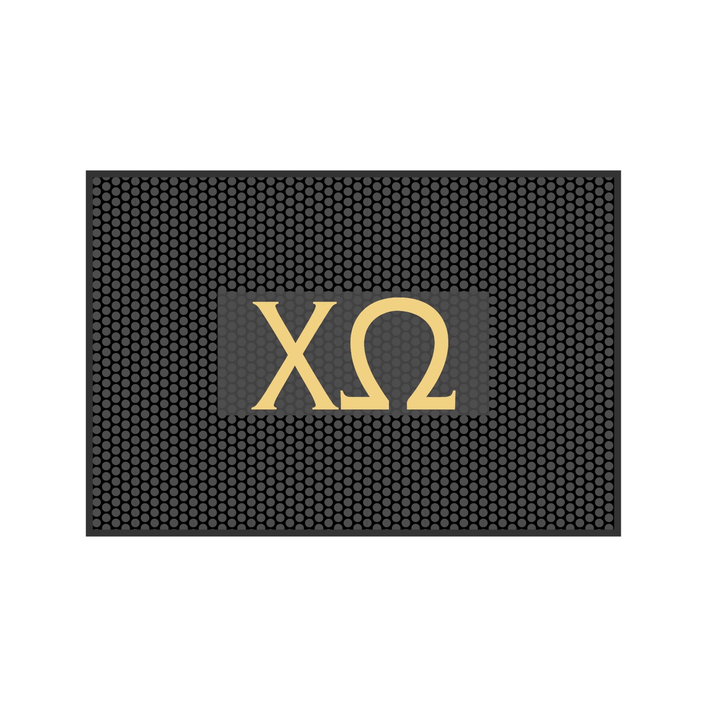 Chi Omega Scraper Mat- Letters