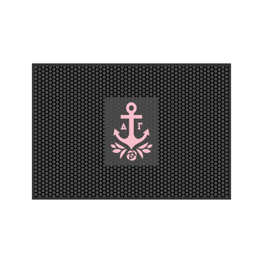 Delta Gamma Scraper Mat- Crest