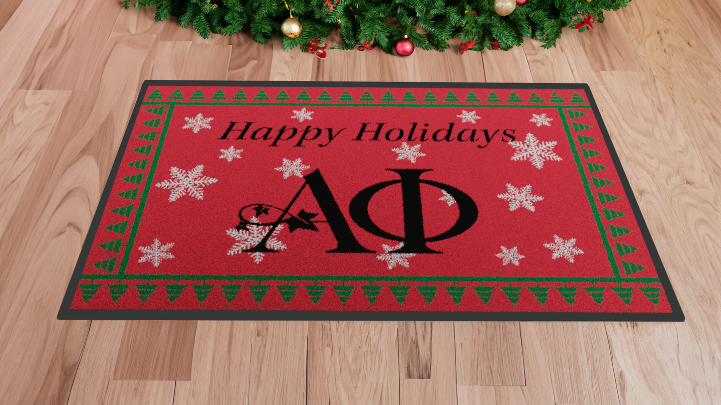 Alpha Phi Mat- Winter Themed