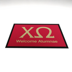 Chi Omega "Alumnae" Mat (4' x 6')