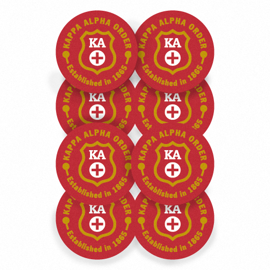 Kappa Alpha Order Coaster Set (8 Coasters)