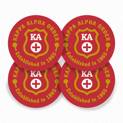 Kappa Alpha Order Coaster Set (4 Coasters)