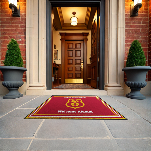 Kappa Alpha Order "Alumni" Mat (4' x 6') - Greek-Rugs.com