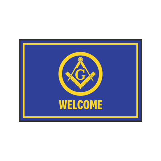 Freemason Mat- Welcome