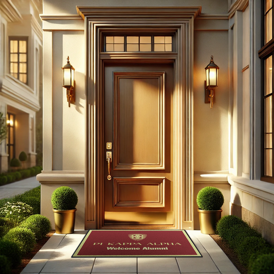 Pi Kappa Alpha "Alumni" Mat (4' x 6') - Greek-Rugs.com