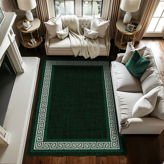 Unbranded Rug- Andros Key Emerald