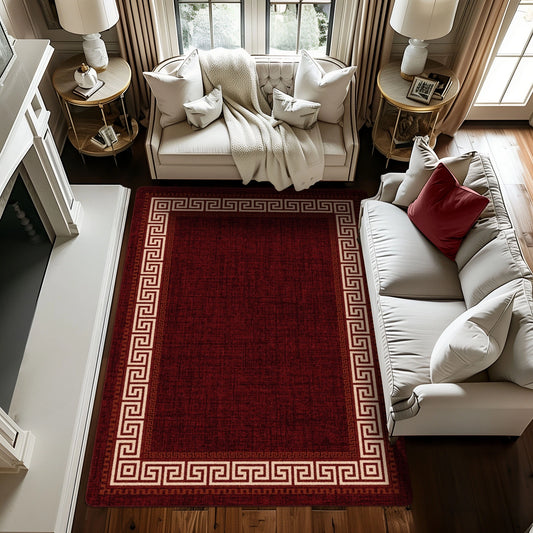 Unbranded Rug- Andros Key Ruby