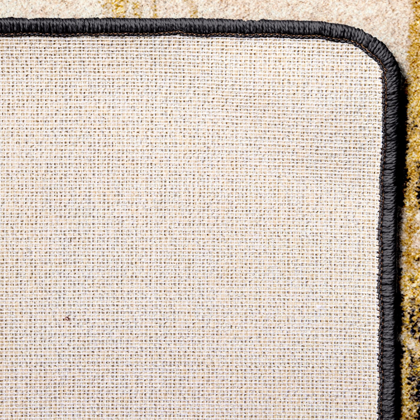 Unbranded Rug- Gold Elegance