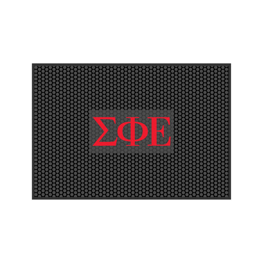 Sigma Phi Epsilon Scraper Mat- Letters
