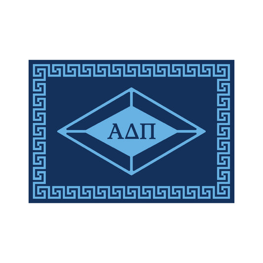 Alpha Delta Pi Rug- Diamond
