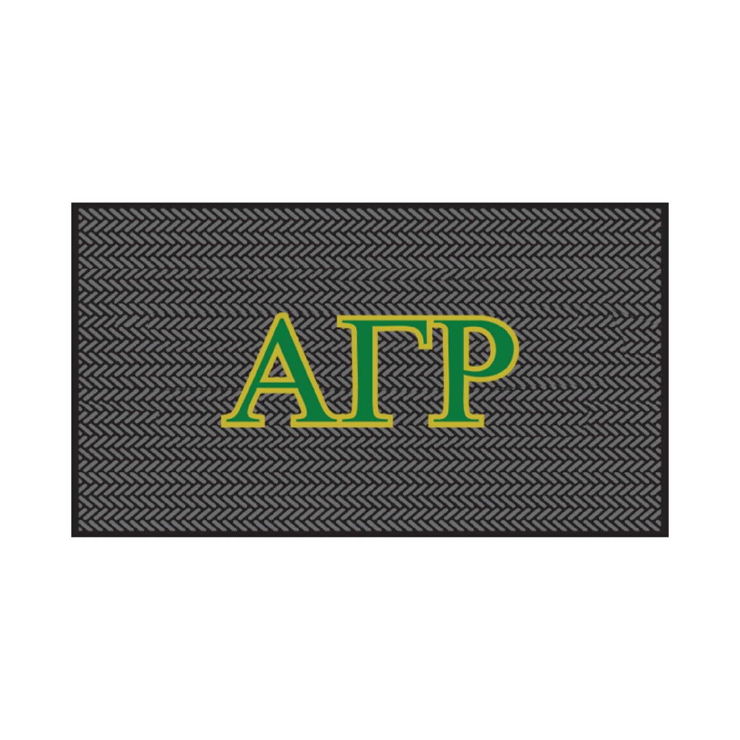 Alpha Gamma Rho Shoe Scraper Mat