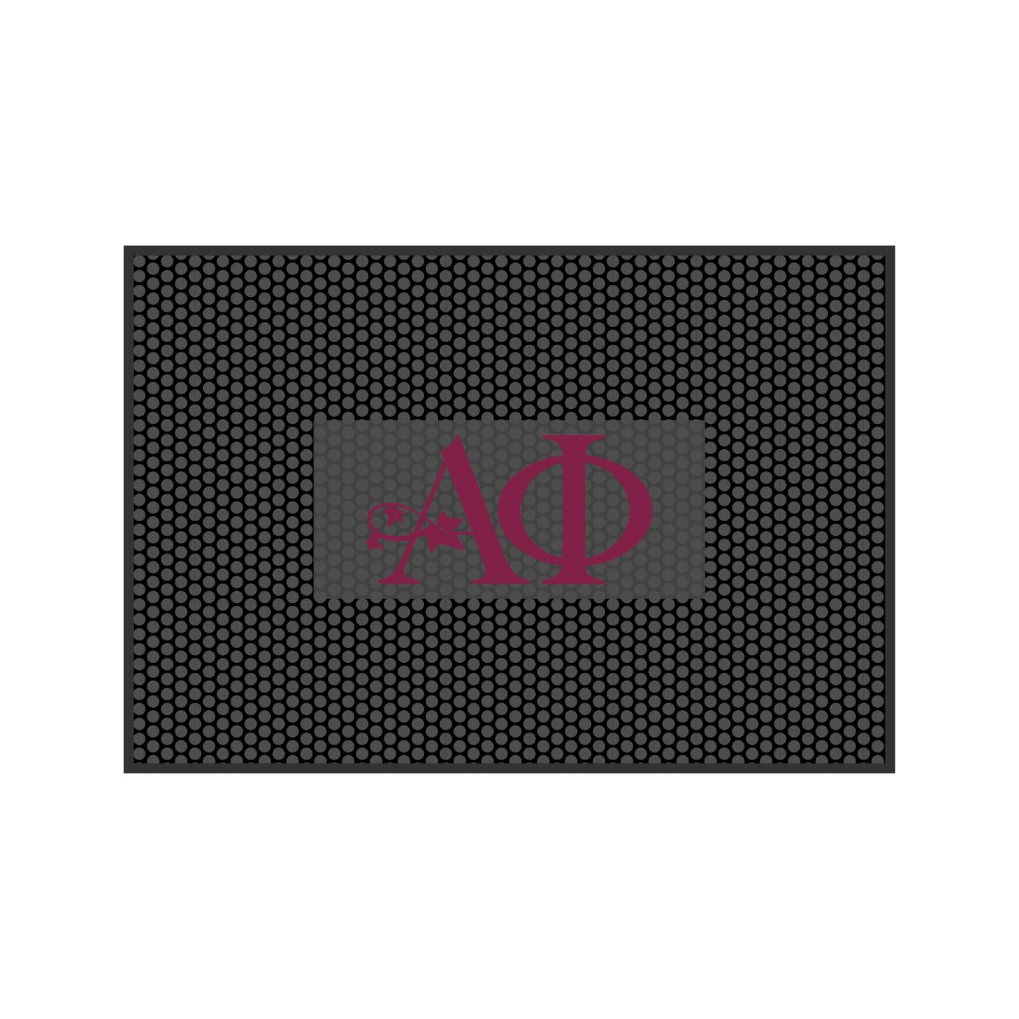 Alpha Phi Shoe Scraper Mat- Letters