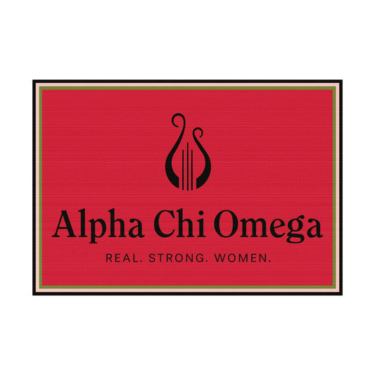 Alpha Chi Omega Rug- Spirit