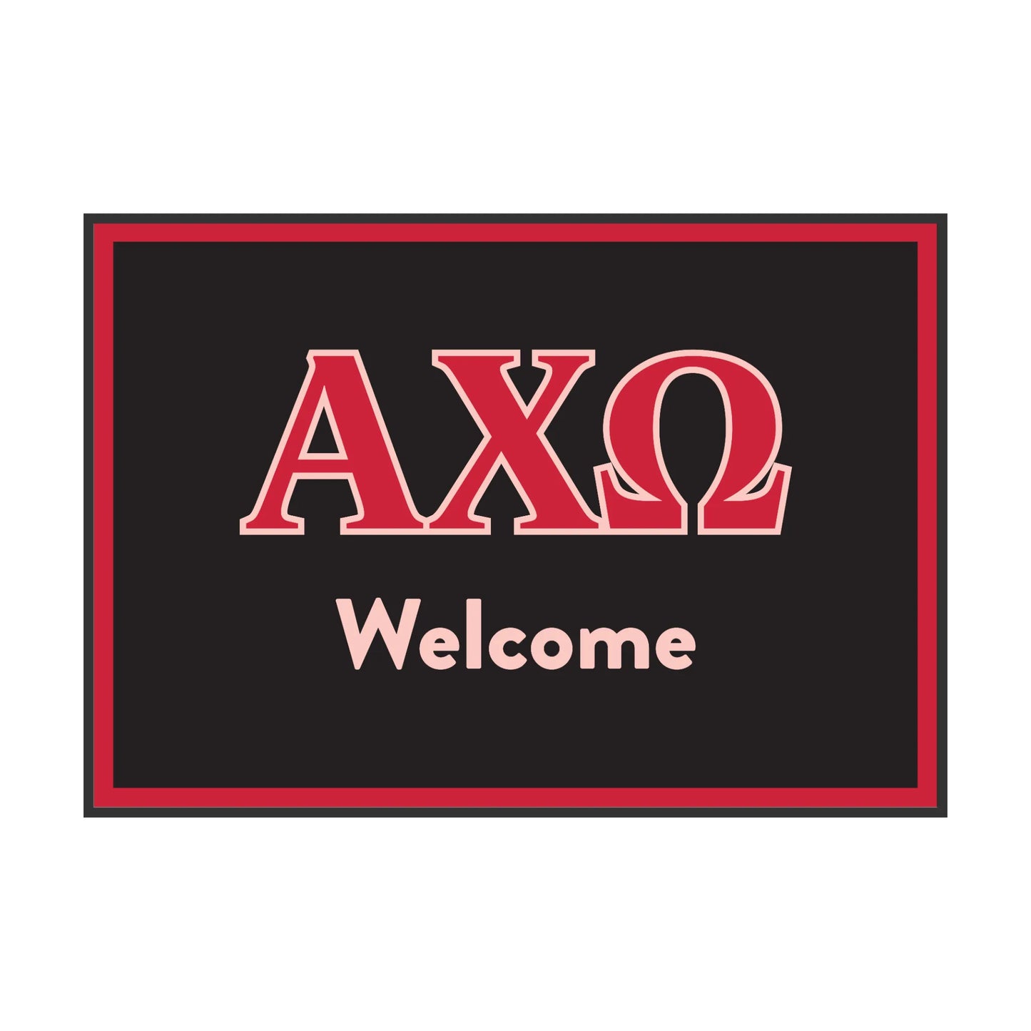 Alpha Chi Omega Mat- Welcome