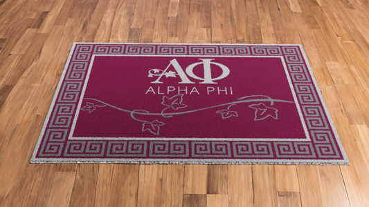 Alpha Phi "Growth" Rug (5'4" x  7'8")