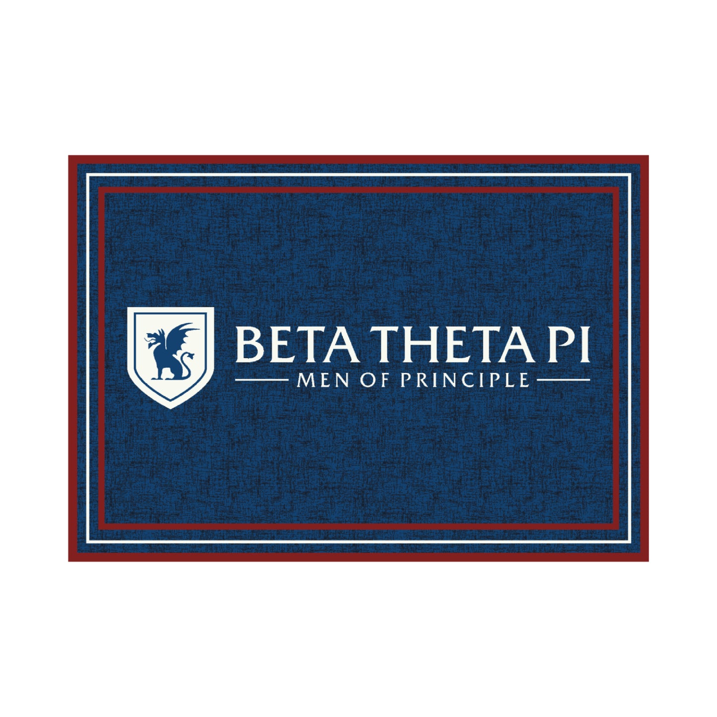 Beta Theta Pi Rug- Spirit