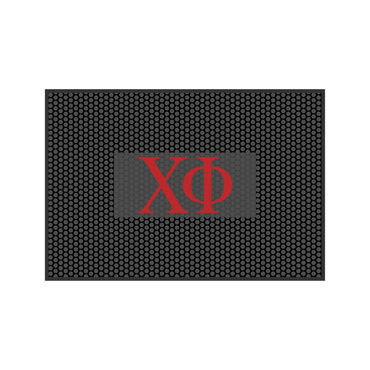 Chi Phi Shoe Scraper Mat- Letters