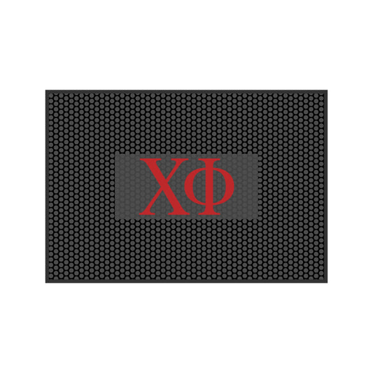 Chi Phi Shoe Scraper Mat- Letters
