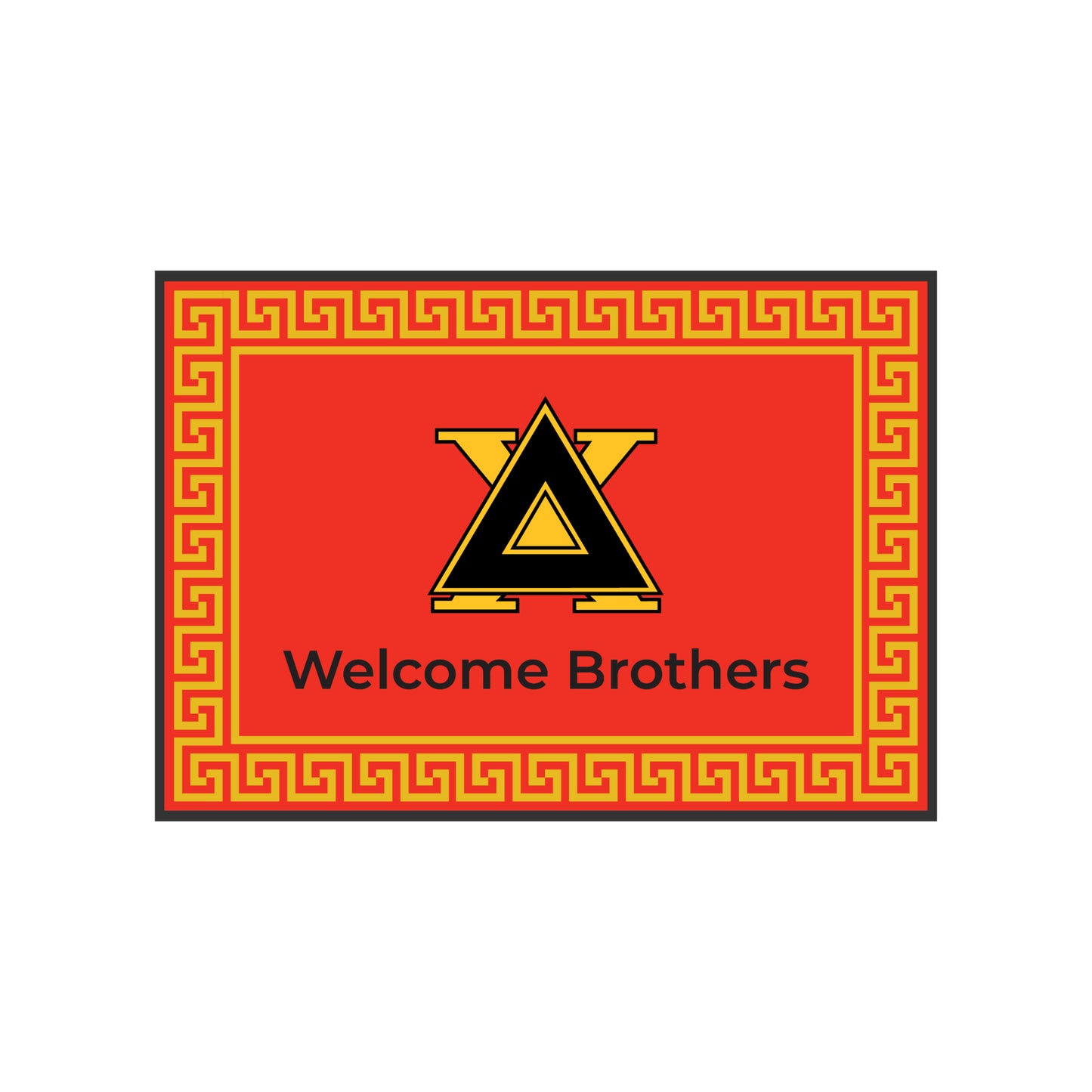 Delta Chi Mat- Welcome