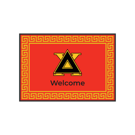 Delta Chi Mat- Welcome