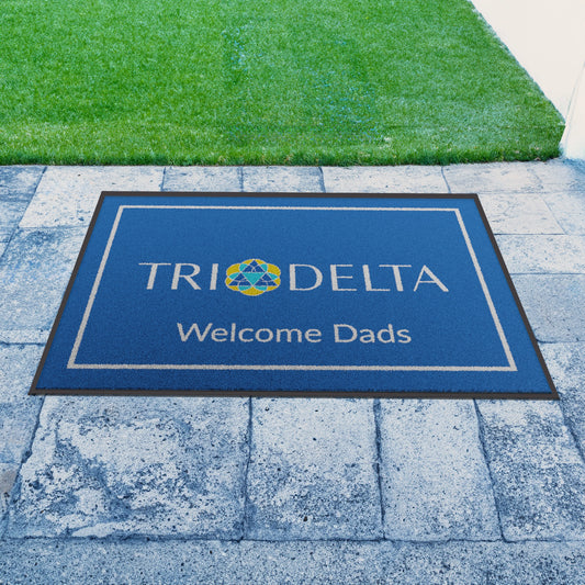 Delta Delta Delta "Dads" Mat (4' x 6')