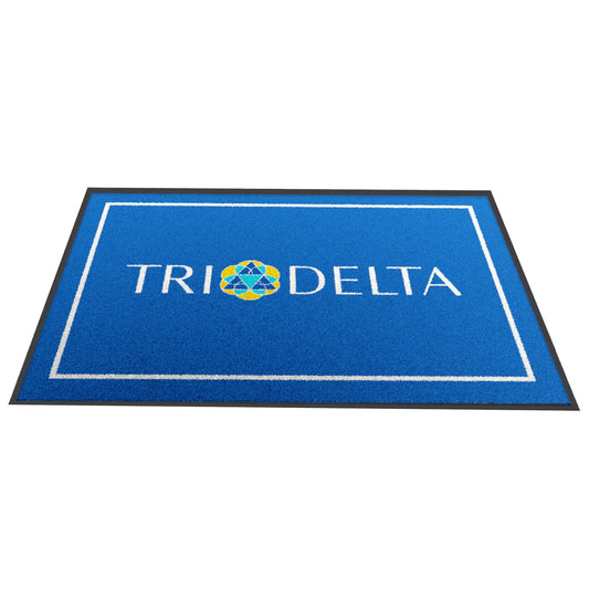 Delta Delta Delta "Spirit" Mat (2' x 3')