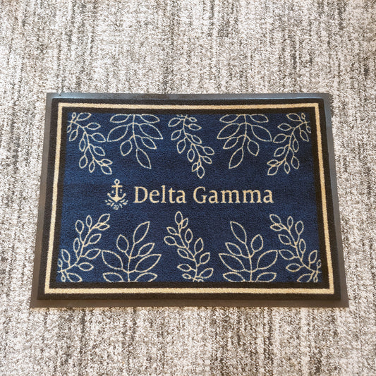 Delta Gamma "Growth" Mat (2' x 3') - Greek-Rugs.com
