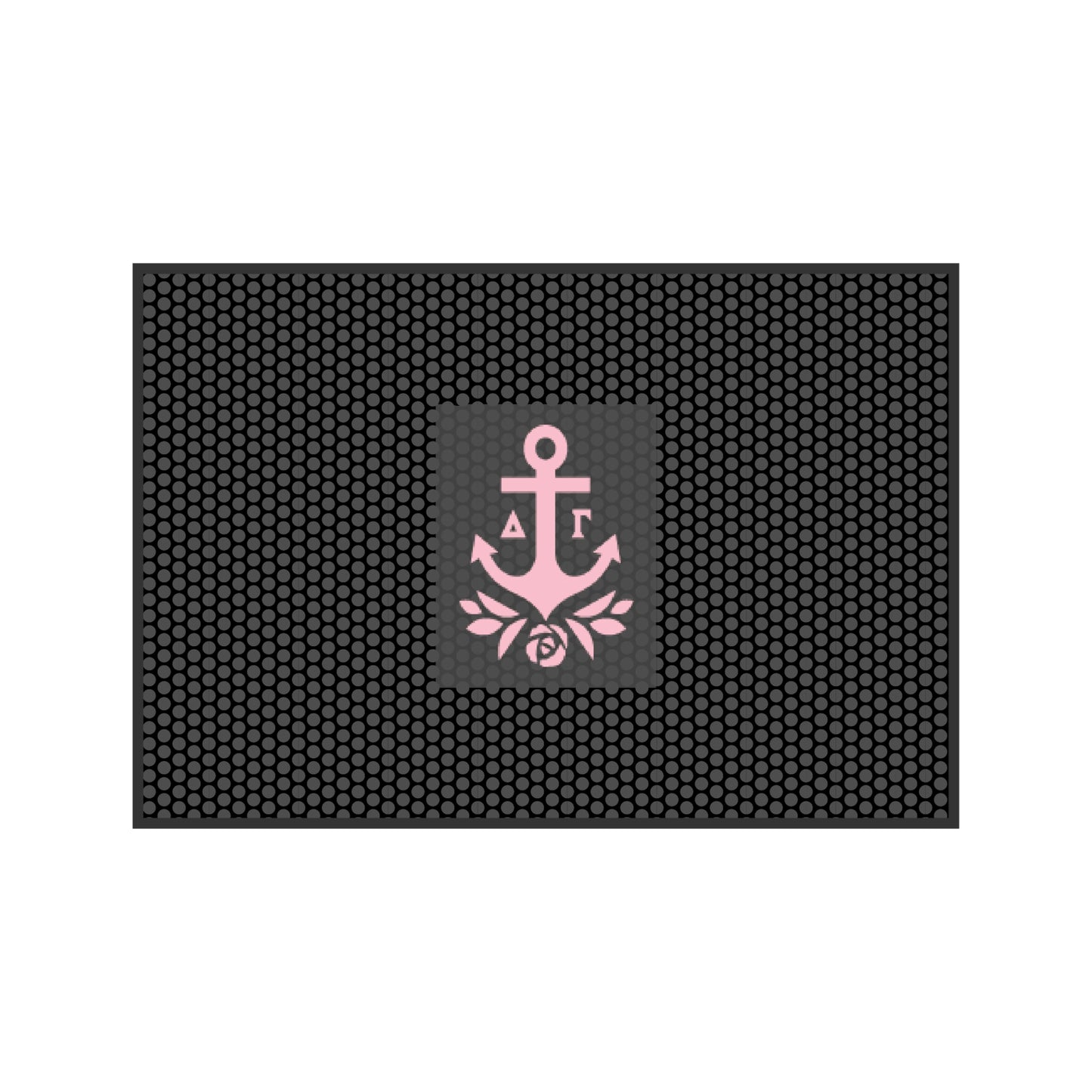Delta Gamma Scraper Mat- Crest