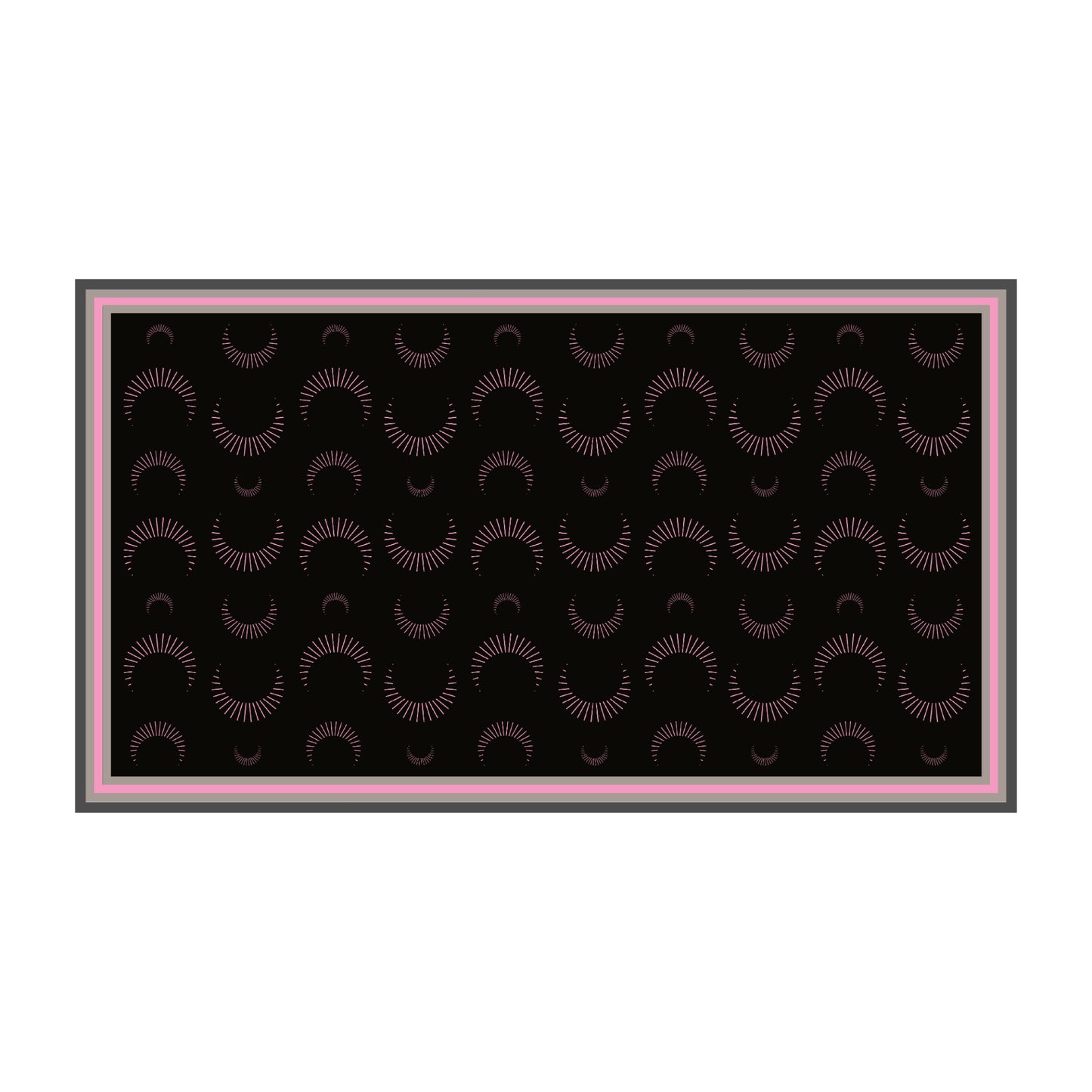 Gamma Phi Beta "Crescents" Mat (5' x 9')