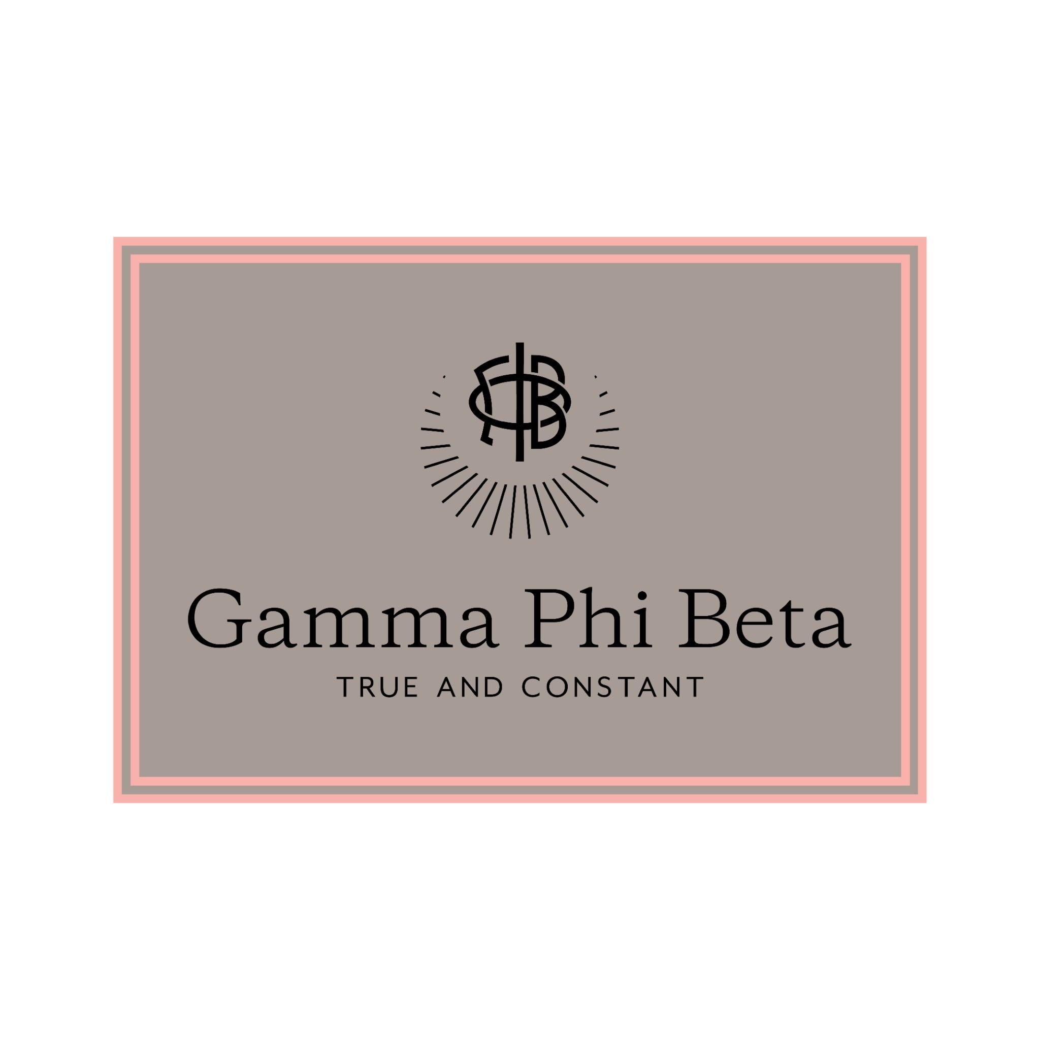 Gamma Phi Beta Rug- Spirit – Greek-Rugs.com