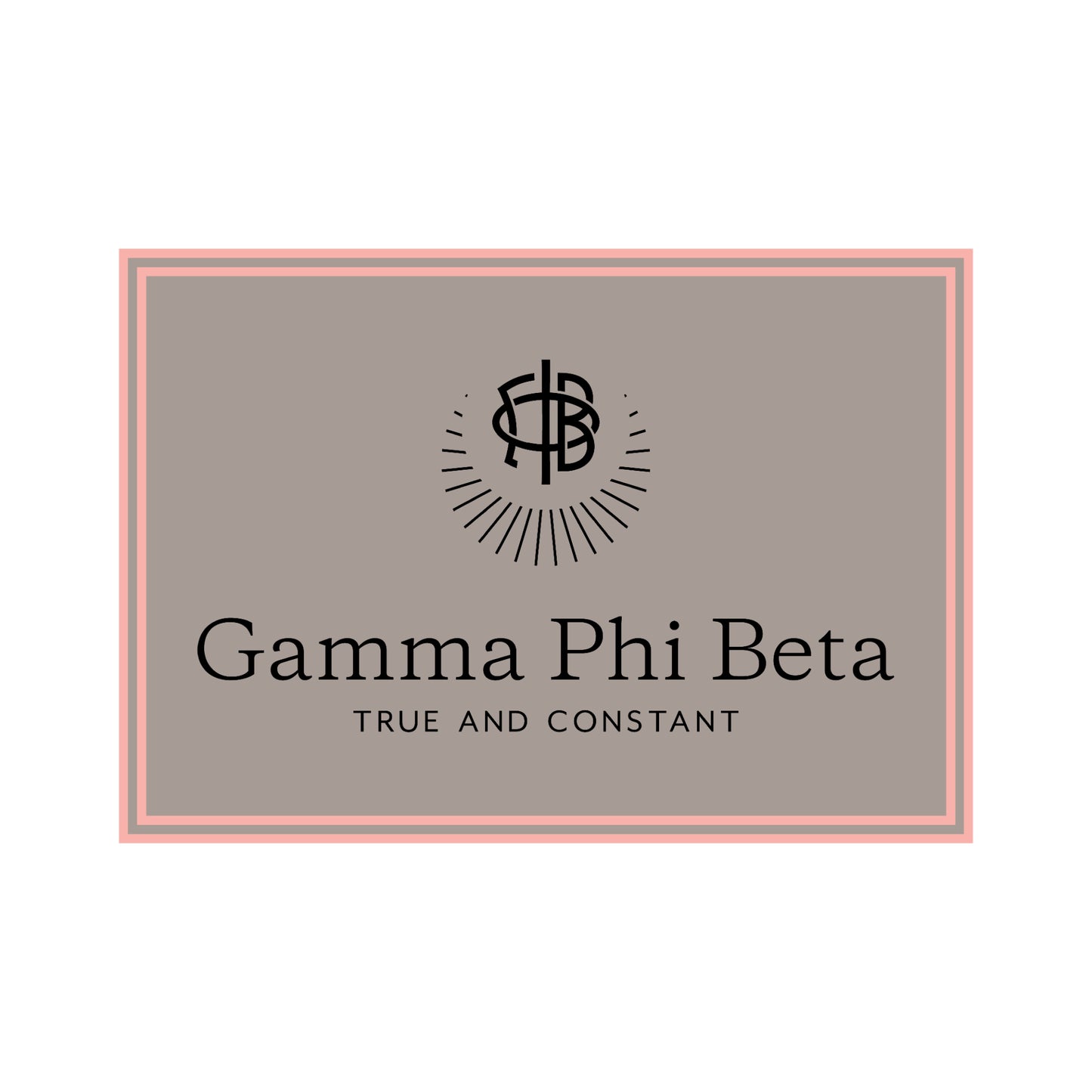 Gamma Phi Beta Rug- Spirit