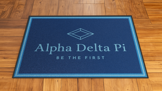 Alpha Delta Pi "Spirit" Mat (2' x 3')
