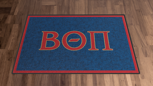 Beta Theta Pi "Letters" Mat (2' x 3')