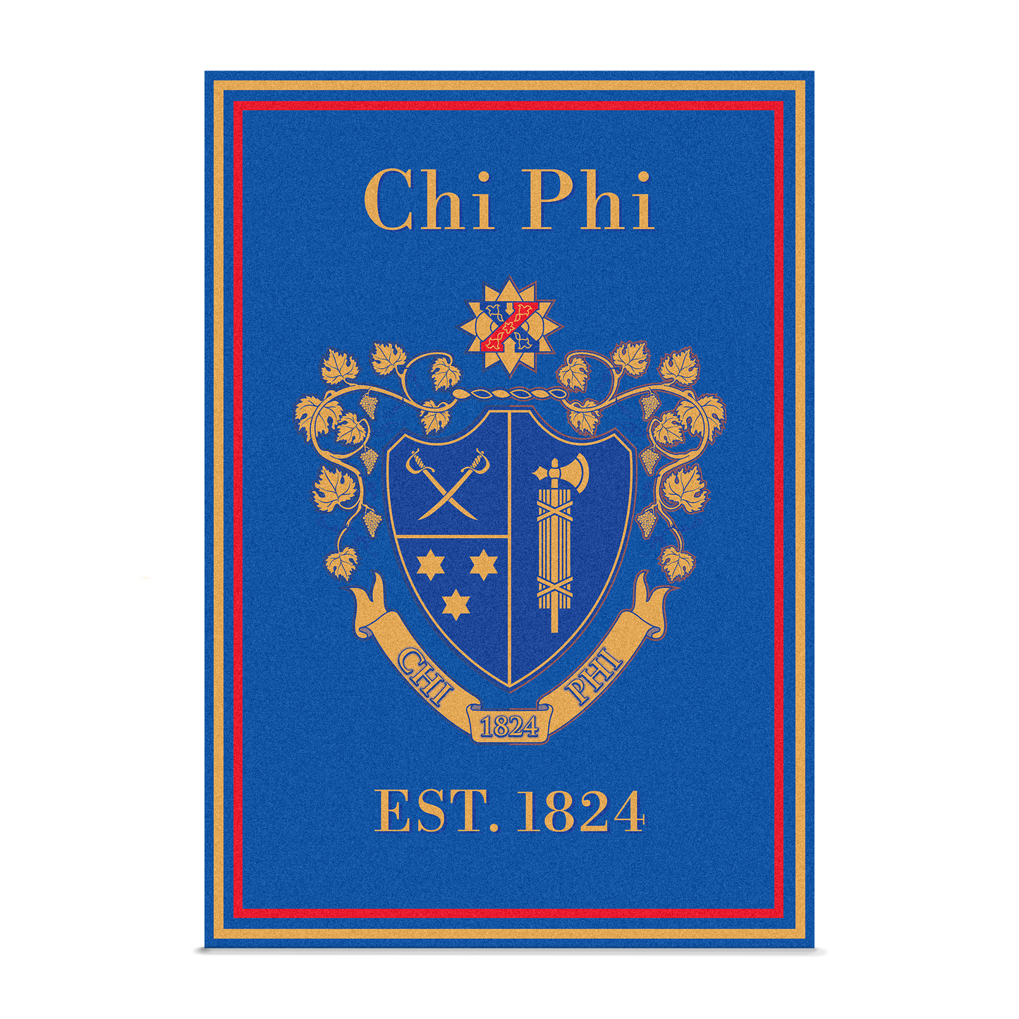Chi Phi "Crest" Rug (6.5' x 9')