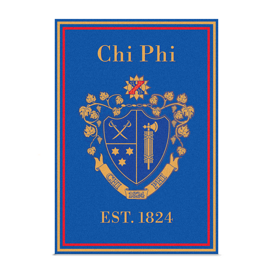 Chi Phi "Crest" Rug (6.5' x 9')