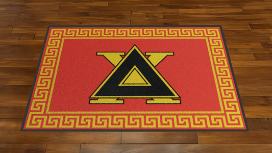 Delta Chi "Badge" Mat (2' x 3')