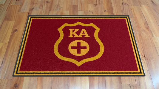 Kappa Alpha Order "Badge" Mat (3' x 4')