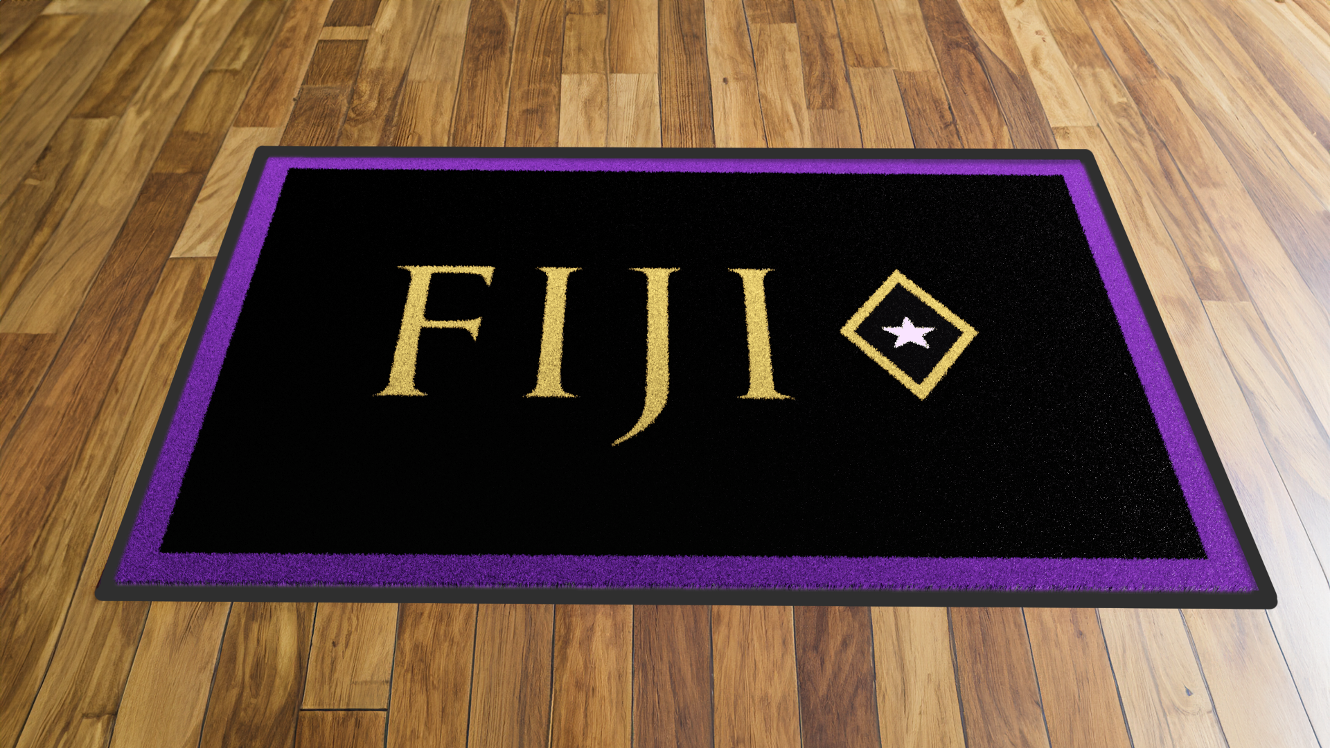 Phi Gamma Delta "FIJI" Mat (2' x 3') - Greek-Rugs.com