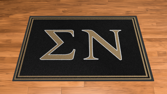 Sigma Nu "Letters" Mat (4' x 6')