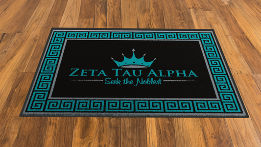 Zeta Tau Alpha "Spirit" Mat (2' x 3')