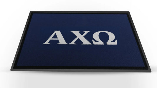 Alpha Chi Omega Mat- White Letters