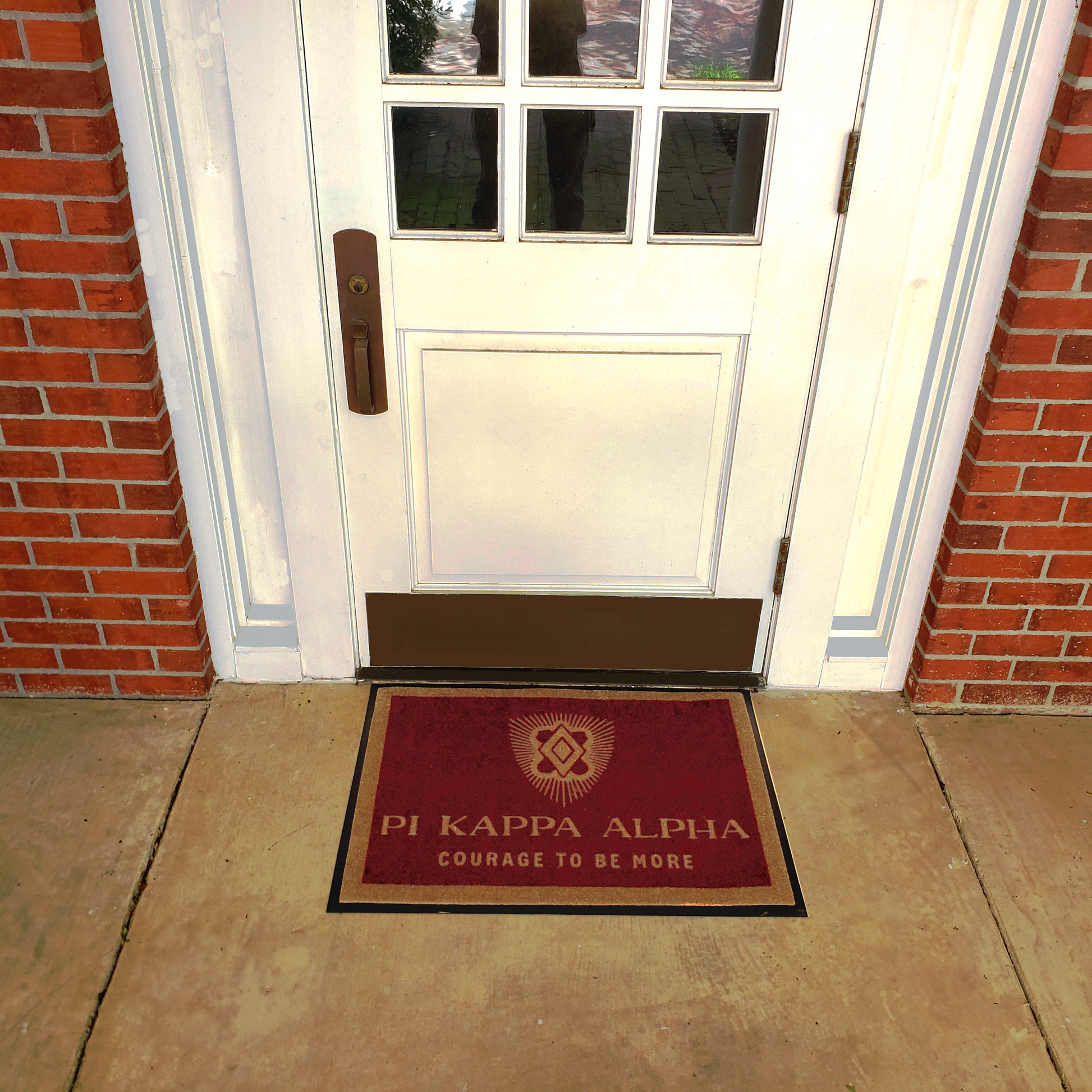 Pi Kappa Alpha "Spirit" Mat (2' x 3') - Greek-Rugs.com