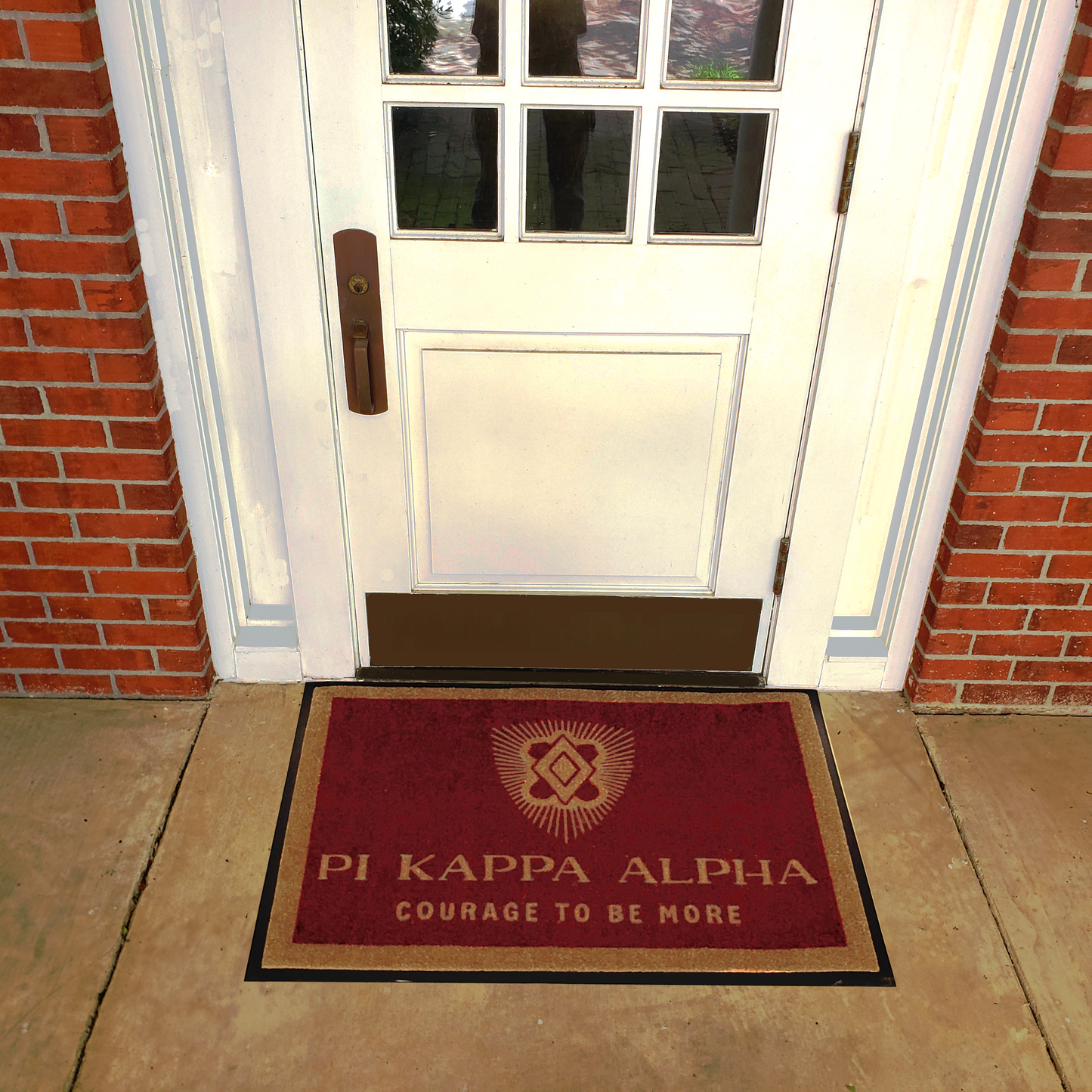 Pi Kappa Alpha "Spirit" Mat (3' x 4') - Greek-Rugs.com