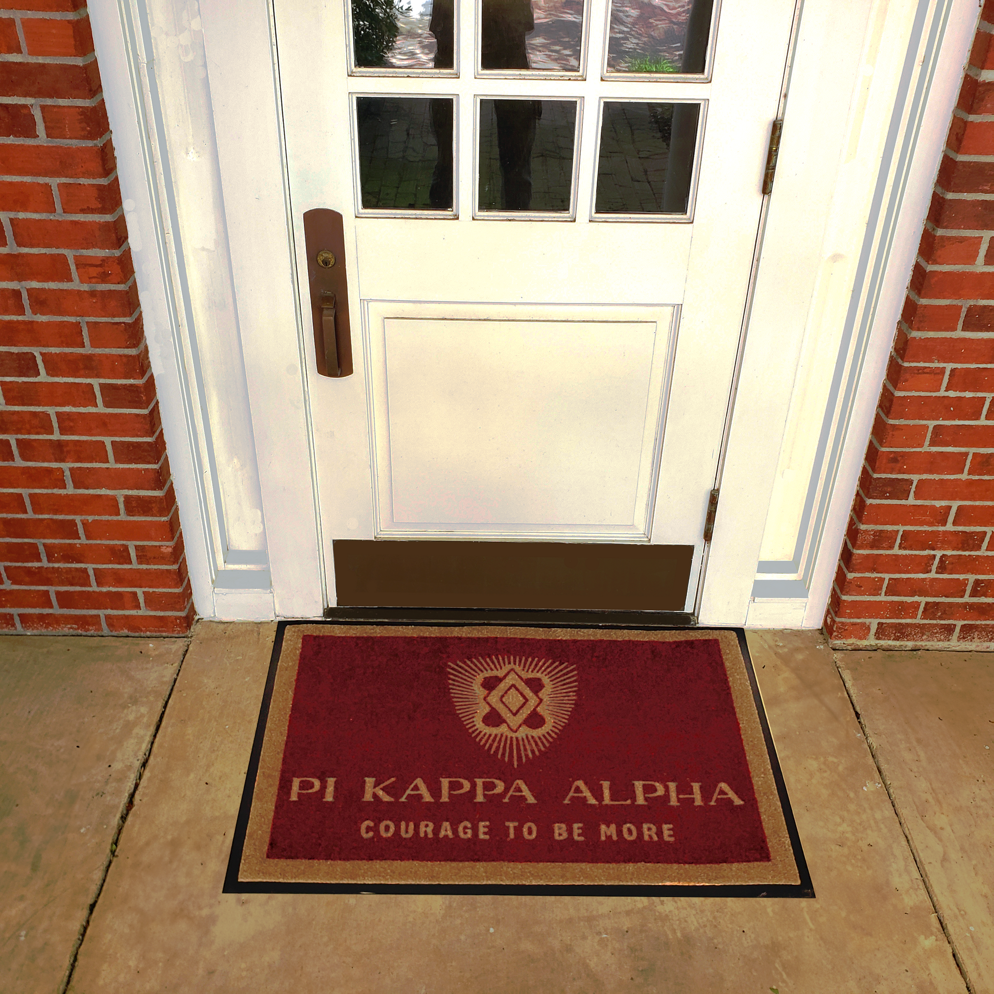 Pi Kappa Alpha "Spirit" Mat (3' x 4') - Greek-Rugs.com