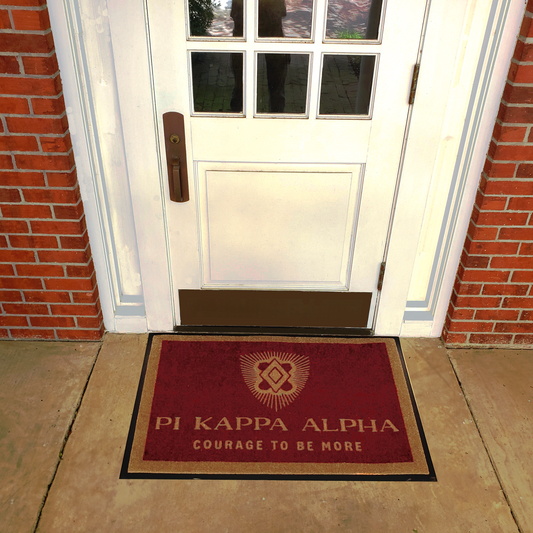 Pi Kappa Alpha "Spirit" Mat (3' x 4') - Greek-Rugs.com