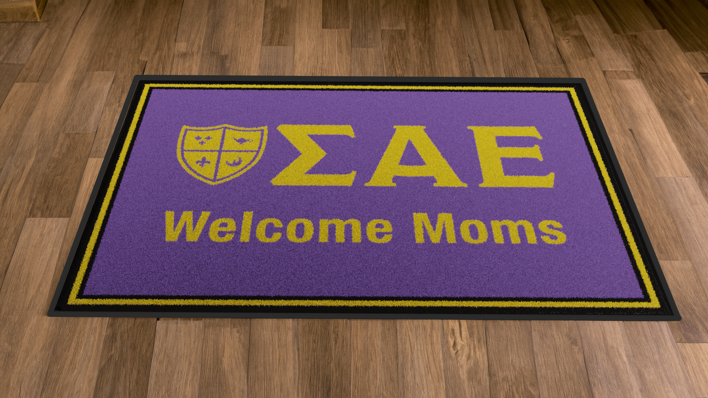 Sigma Alpha Epsilon "Moms" Mat (4' x 6')