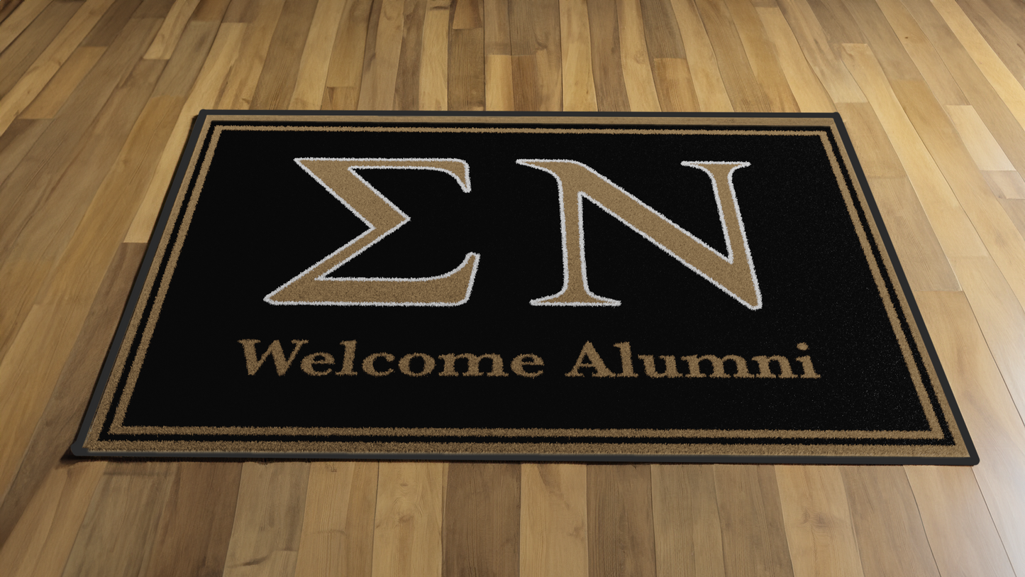 Sigma Nu "Alumni" Mat (4' x 6')