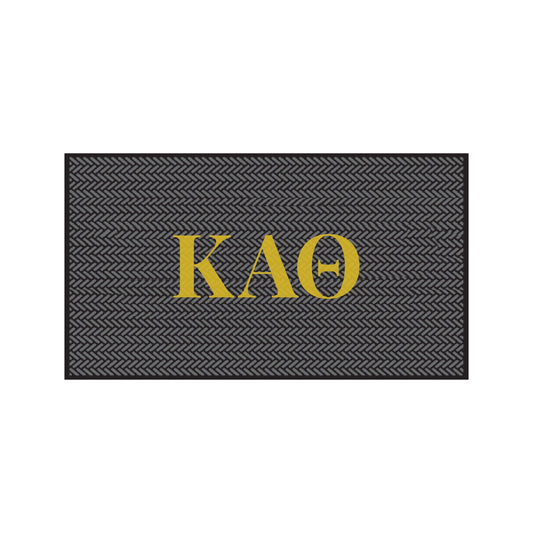 Kappa Alpha Theta Scraper Mat- Letters