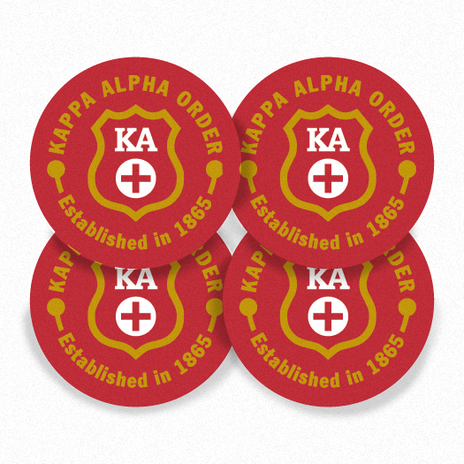 Kappa Alpha Order Coaster Set (4 Coasters)