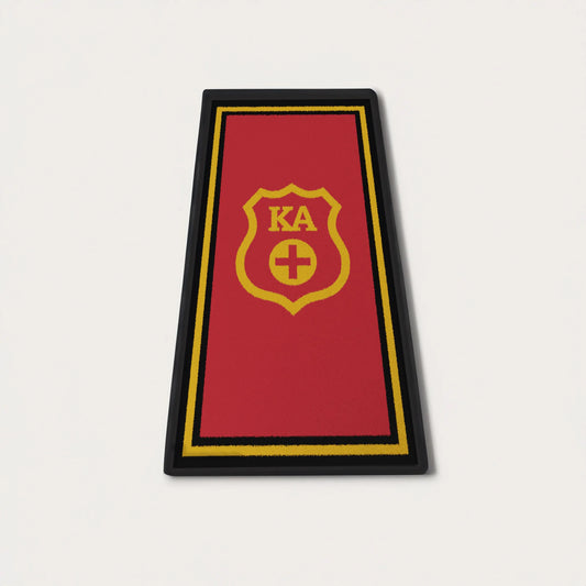 Kappa Alpha Order "Badge" Hallway Mat (3'6"x6'8")